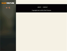 Tablet Screenshot of hackventure.com